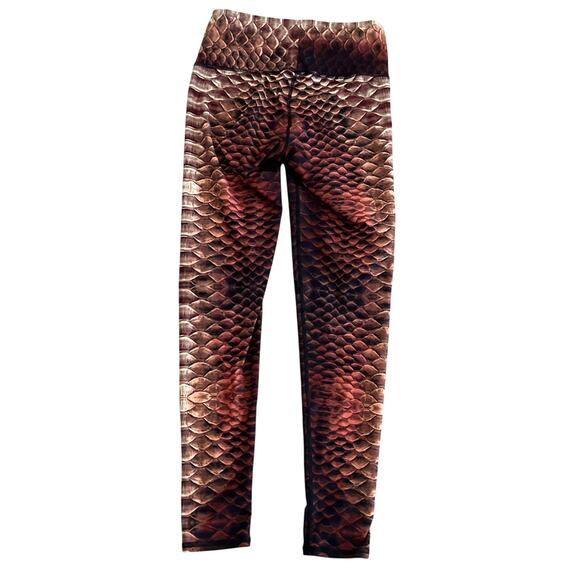 RARE Niyama Sol dragon scale leggings sz M, no longer in print yoga GOT inspired - Picture 2 of 6